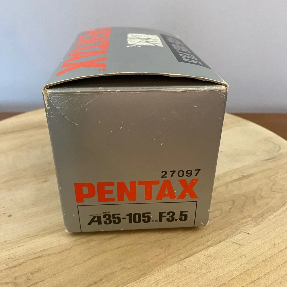 SMC PENTAX-A 35-105mm f/3.5 MACRO Zoom MF Lens PK Mount Vintage Open Box